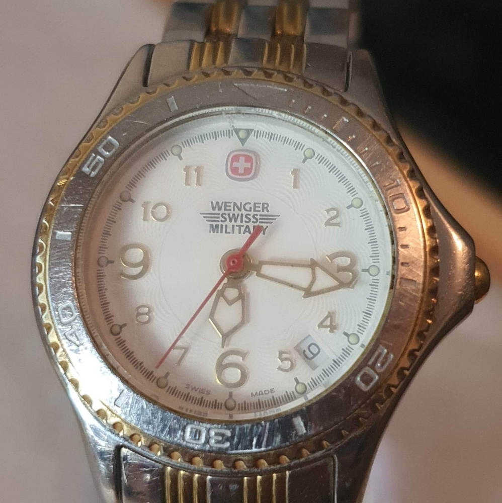 Wenger Swiss Military #79095 Avalanche Stainless Steel Women's Watch w/Date